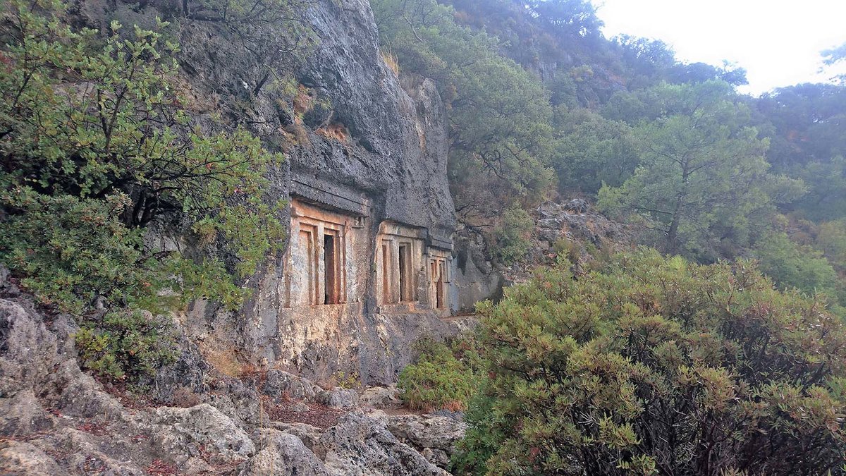 ликийские гробницы мармарис фото