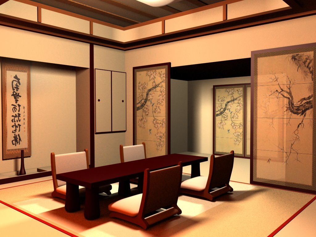 мебель в японском стиле фото
