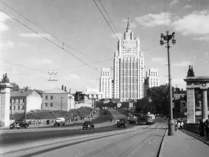 смоленская площадь москва 60-е фото