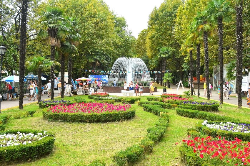 парк ривьера сочи фото