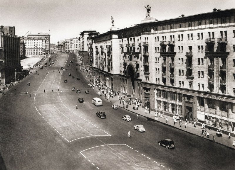 фото старой москвы ул горького фото