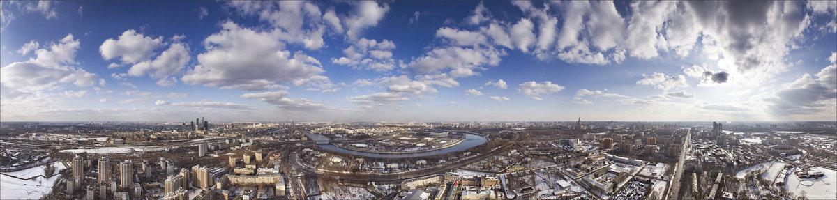 москва сити панорама фото