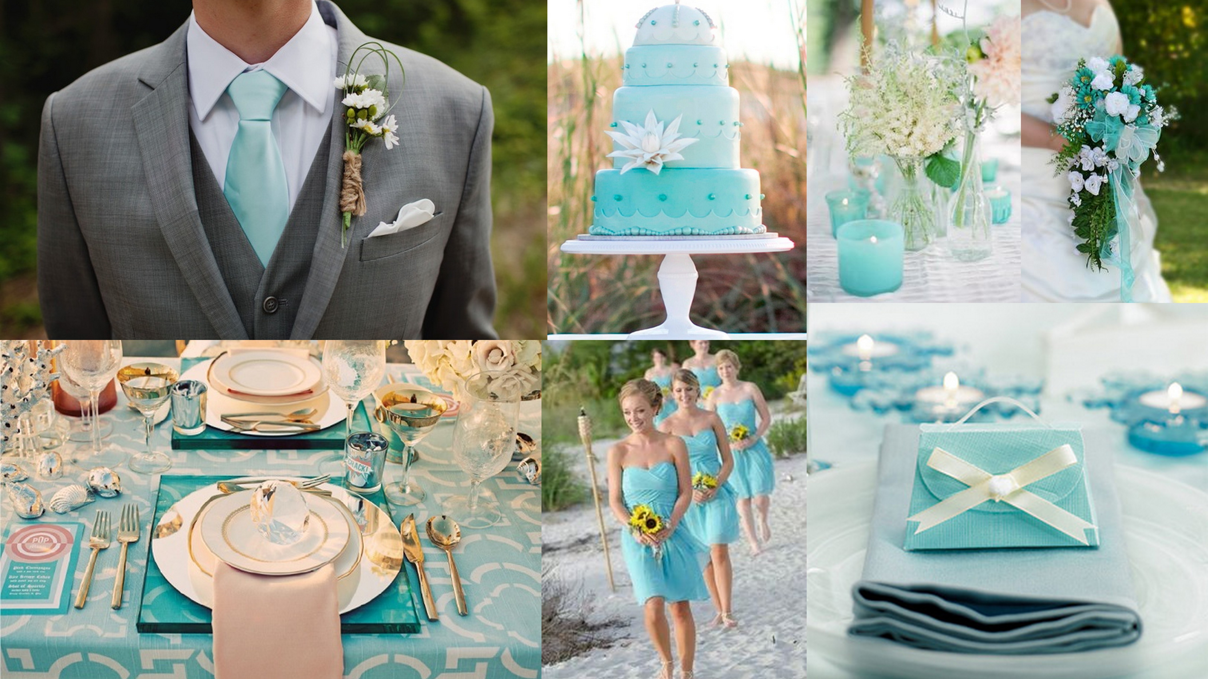 Blue Green And Yellow Wedding Theme Liamd Pw