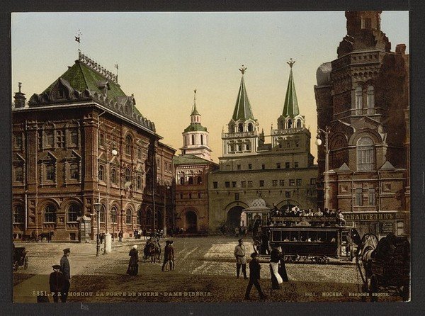 иверские ворота на красной площади фото