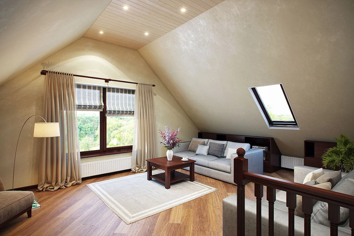 Виды окон в частном доме на мансарде