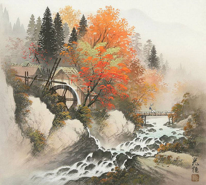 японский художник koukei kojima фото