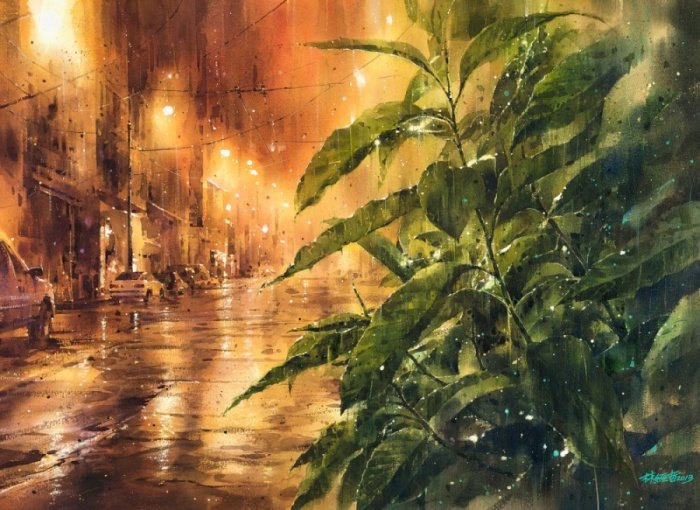художник lin ching che фото