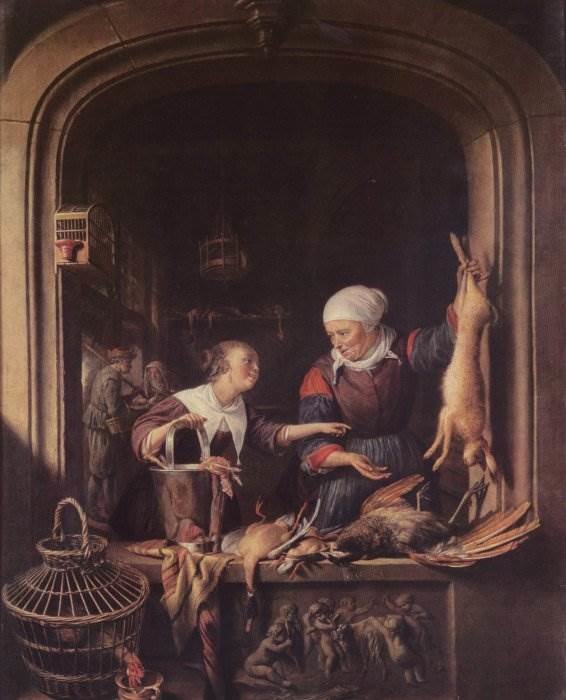 герард геррит доу gerard dou 1613-1675 голландия фото