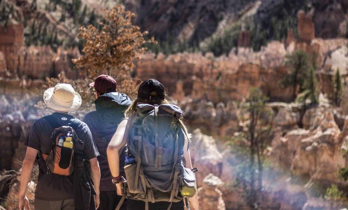 hike grand canyon фото
