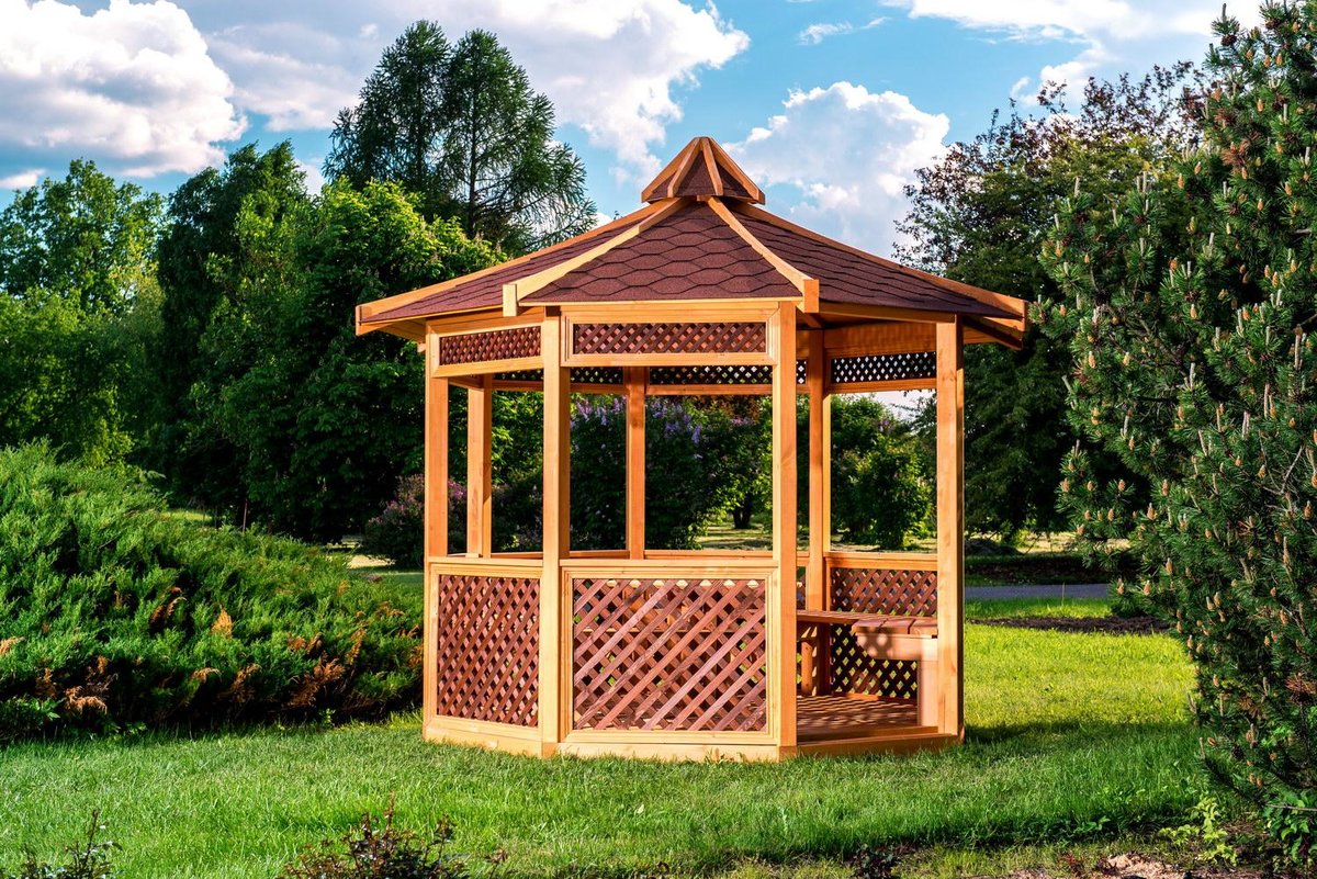 wooden gazebo беседки фото