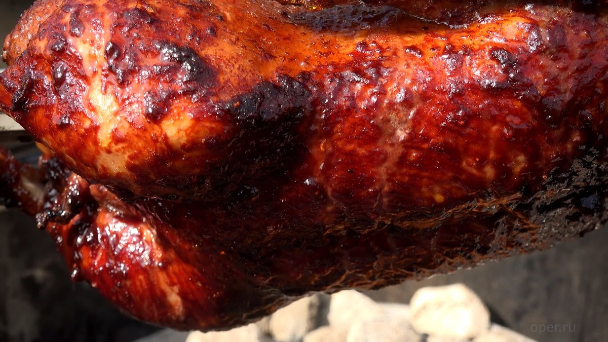 broil king баранья нога на гриле фото
