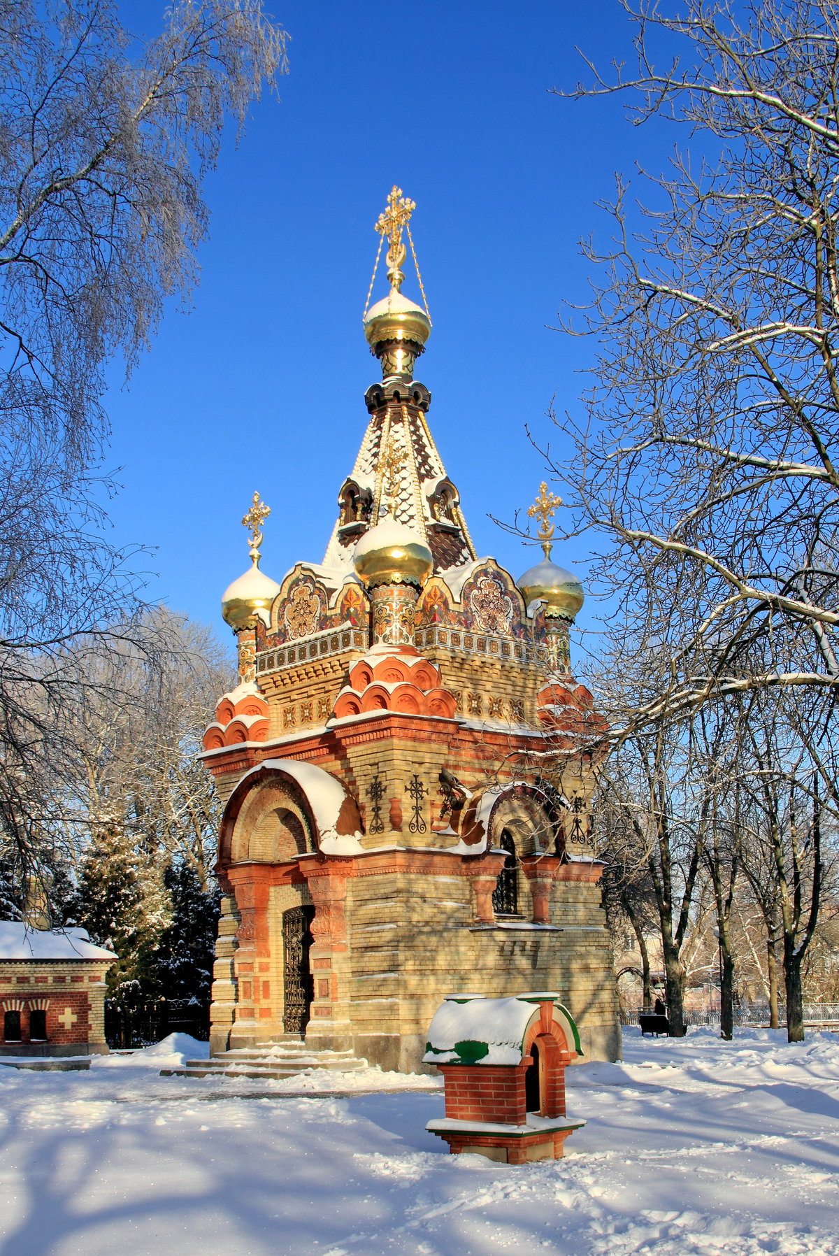 часовня-усыпальница паскевичей фото