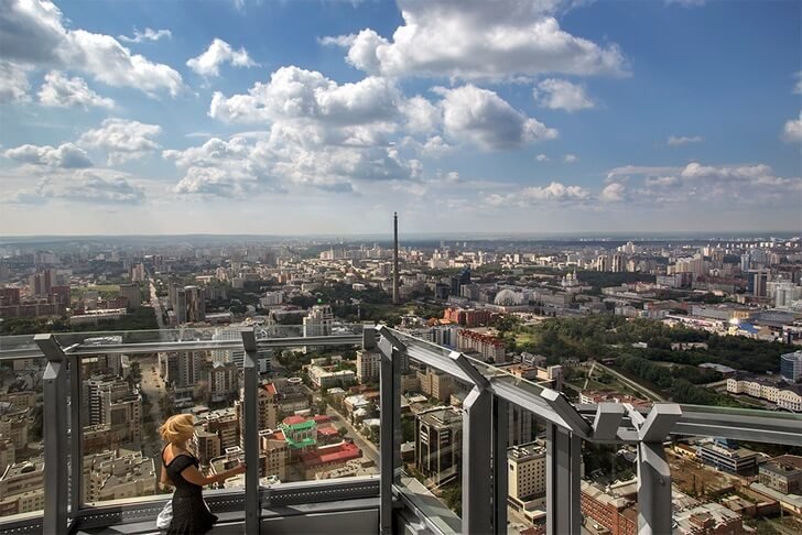 высоцкий екатеринбург смотровая площадка фото