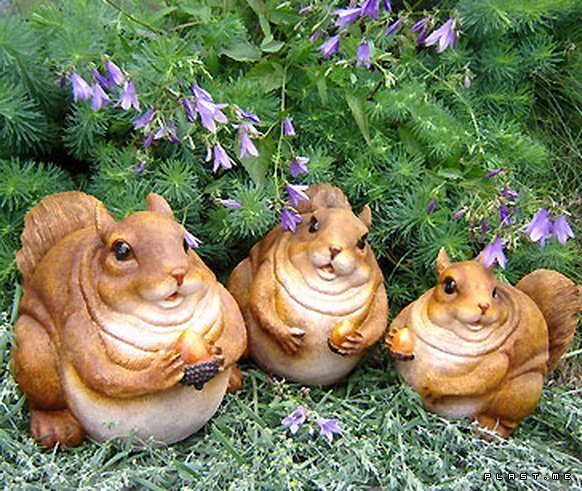 садовые фигурки для дачи фото