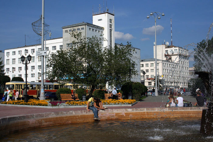 площадь ленина хабаровск фото