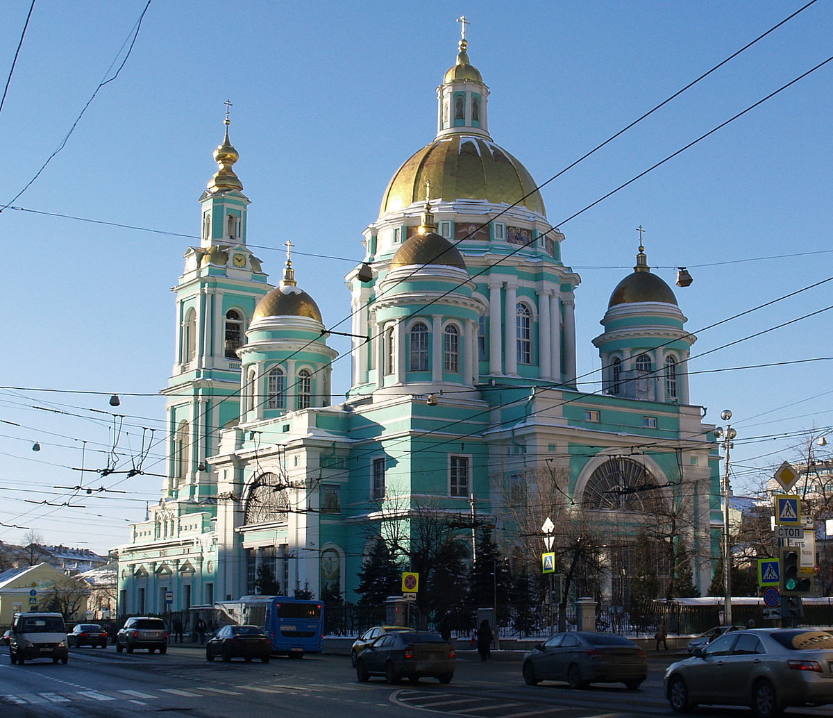 богоявленский кафедральный собор в елохове фото