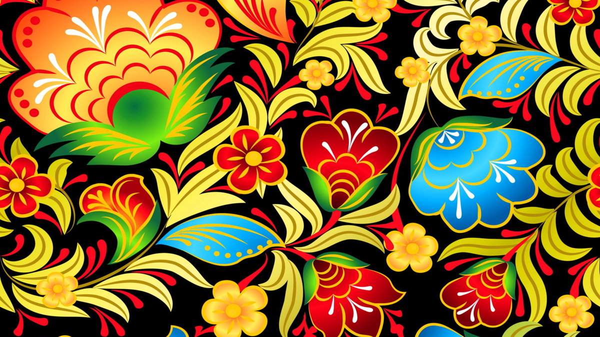 Хохлома картинка на рабочий стол