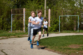 Фото 9. Соревнования по бегу в 3-х классах. Внеурочная деятельность