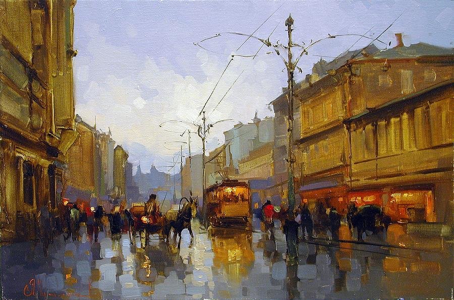 живопись , алексей шалаев , пейзаж, москва фото