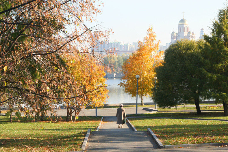 осень москва фото