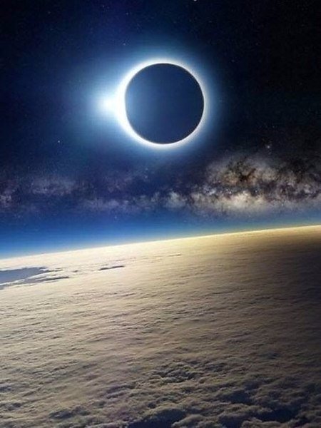солнечное затмение фото