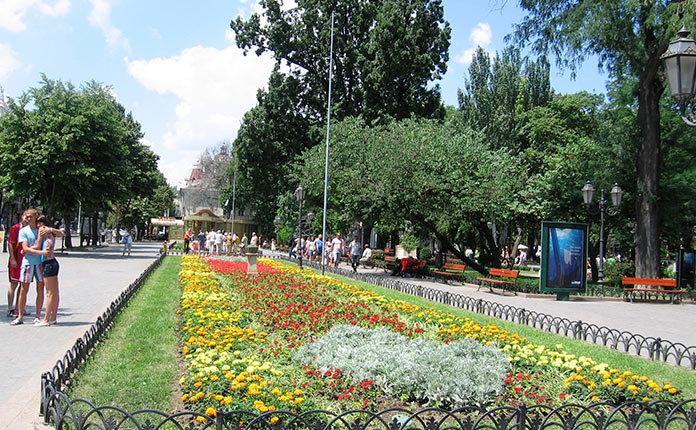 курортный парк цветник пятигорск фото