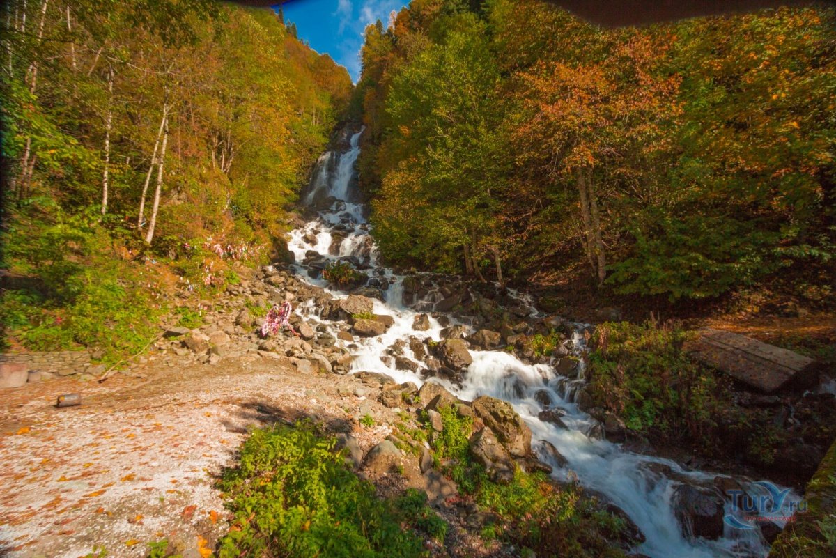 осень водопад картинки фото