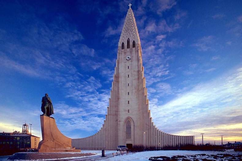 церковь хатльгримскиркья, исландия фото