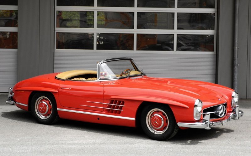 mercedes-benz 300sl кабриолет фото