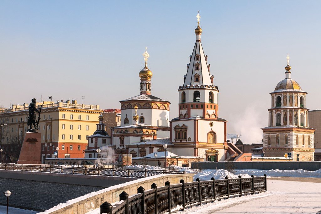 собор богоявления иркутск фото