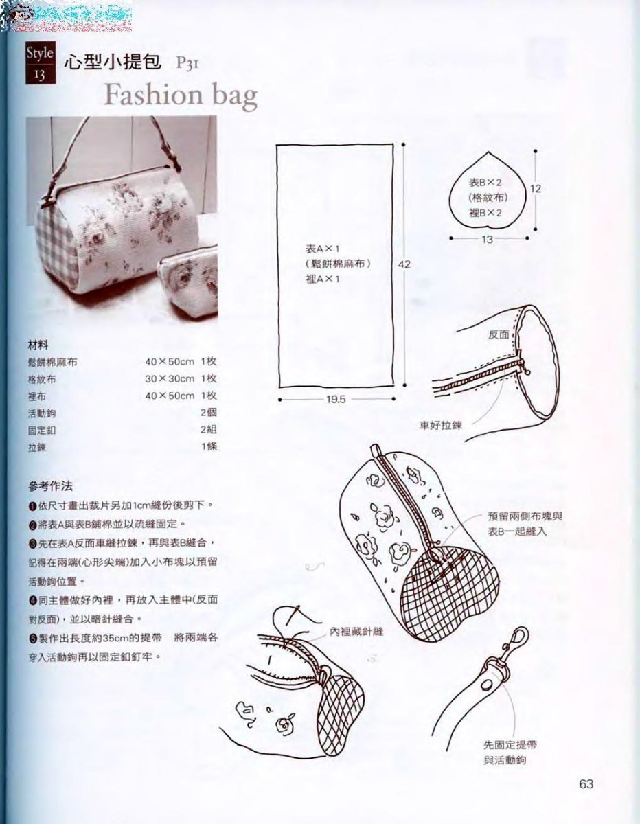 Выкройки косметички модели и схемы с фото с размерами
