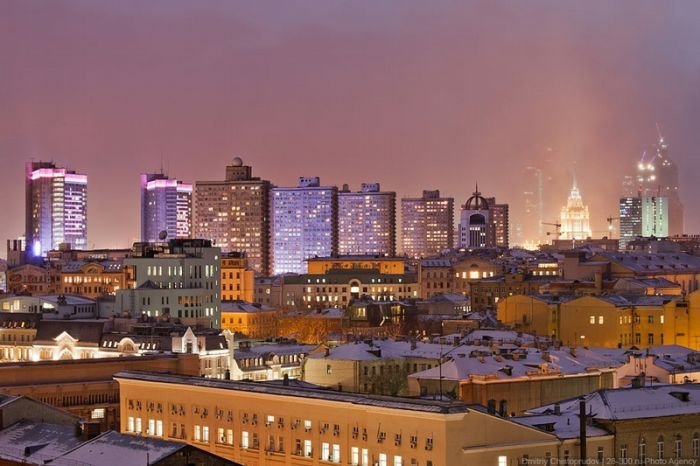 современная москва фото