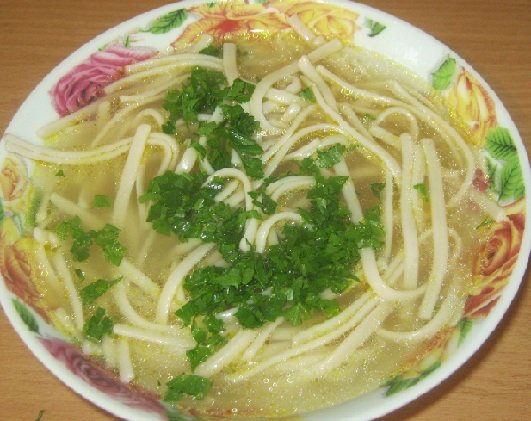 суп лапша домашняя фото