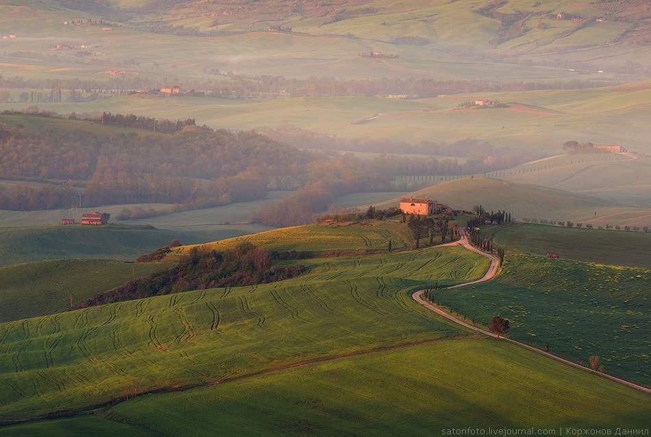 тоскана италия фото