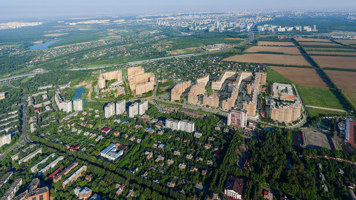 видное вид с высоты фото