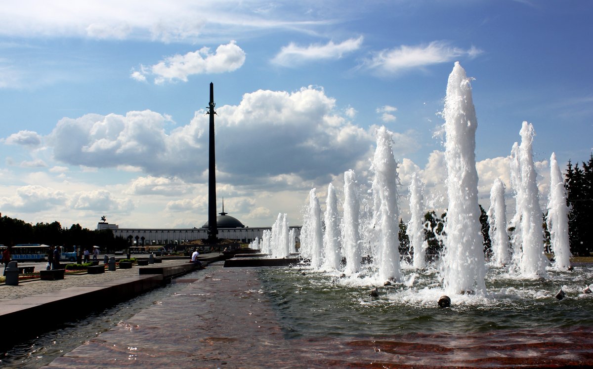 парк победы на поклонной горе фото