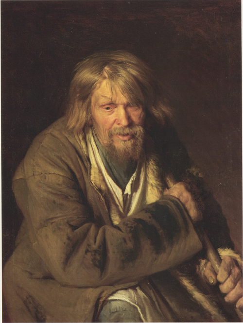 крамской иван николаевич. старик-крестьянин фото