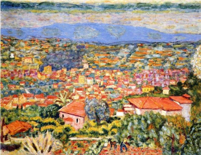 пьер боннар cagnes landscape фото
