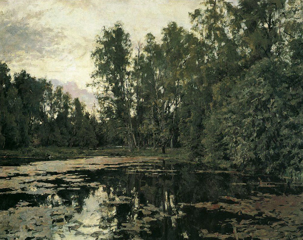серов заросший пруд фото