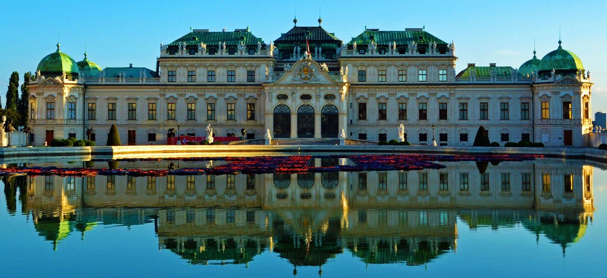 дворец бельведер в вене фото