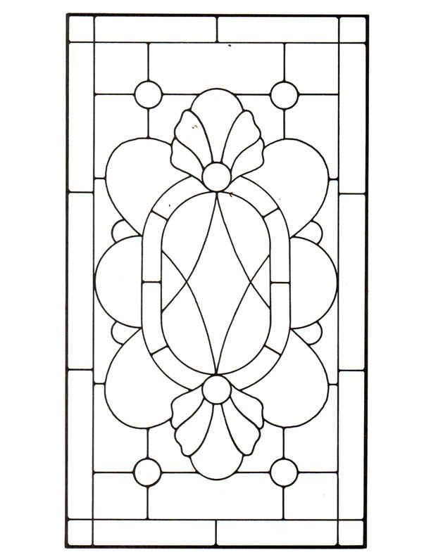 витражи для начинающих схемы