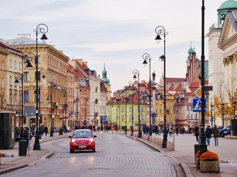 краковское предместье в варшаве фото