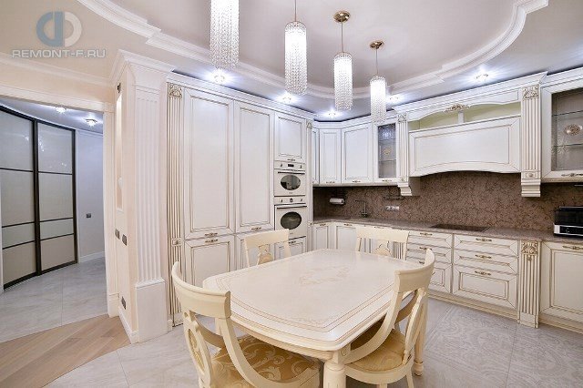 кухня викласическом стиле фото