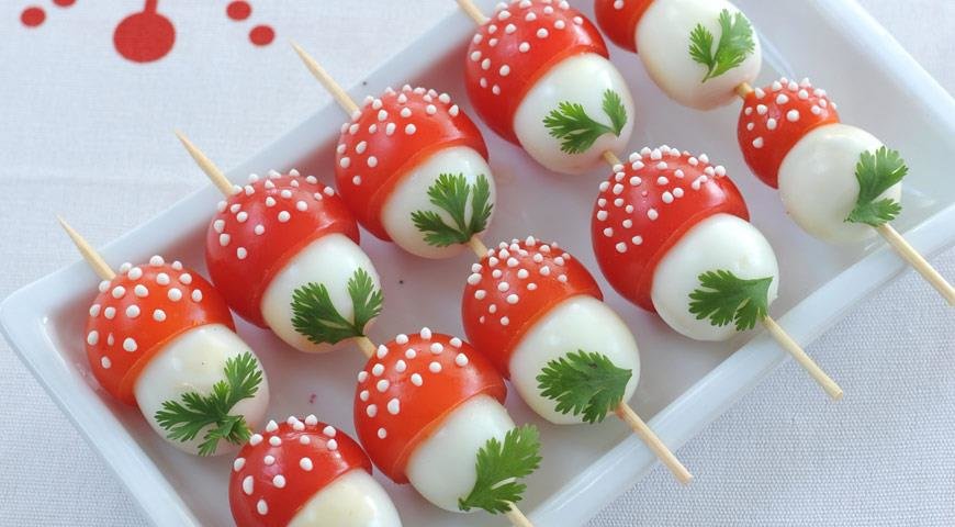 необычные закуски фото