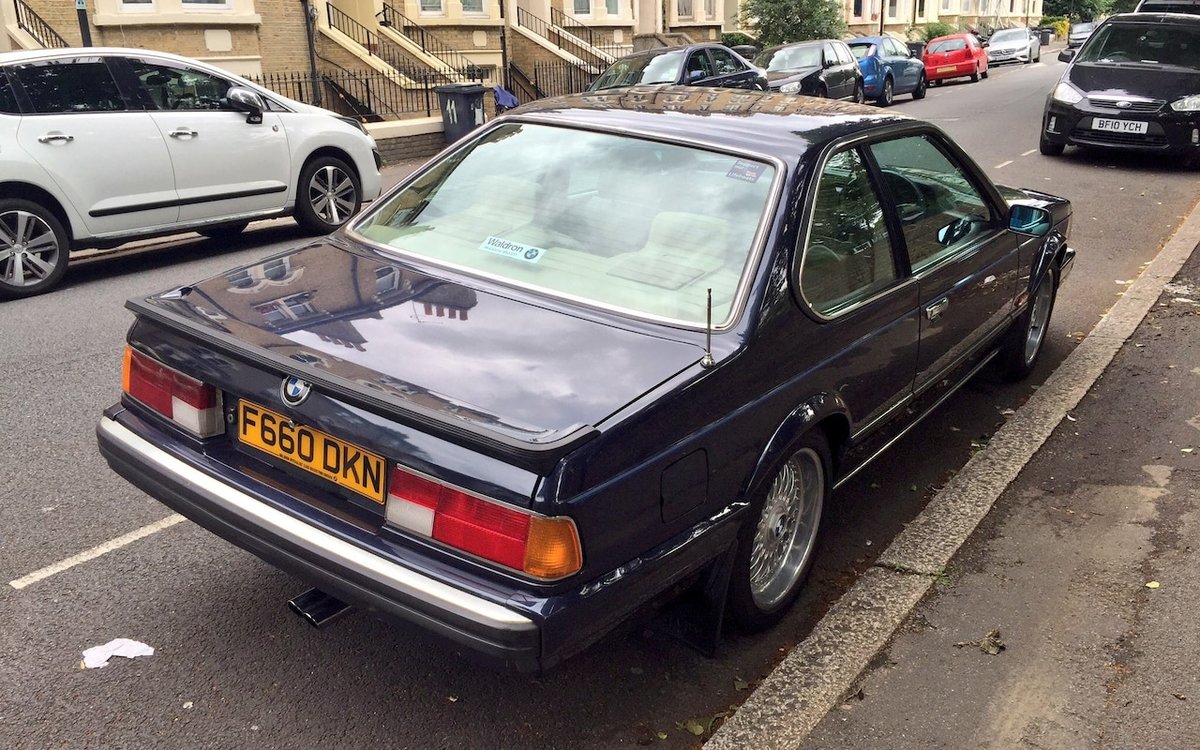 bmw m635csi e24 86 фото