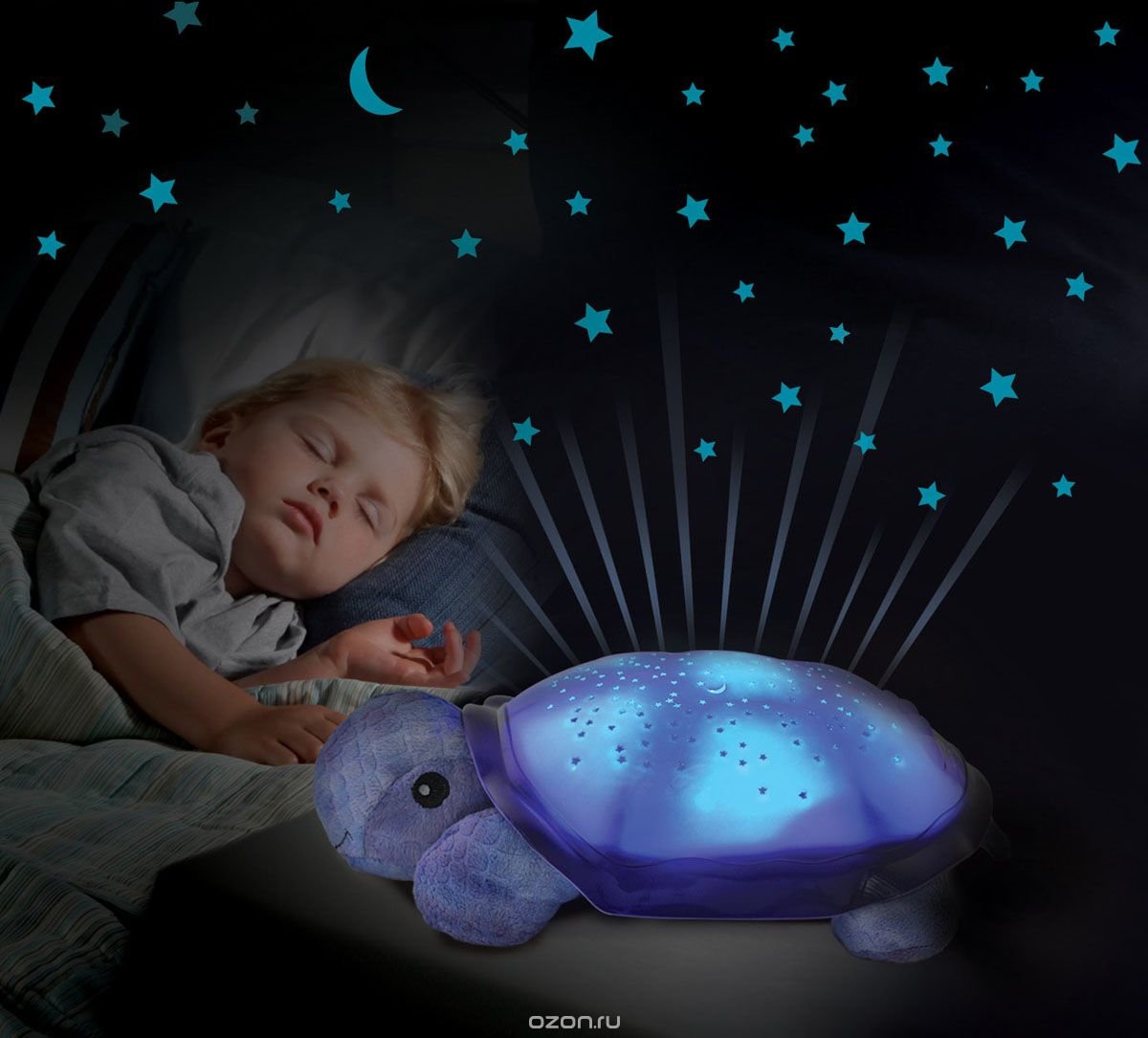 ночник-проектор звездного неба turtle night sky фото