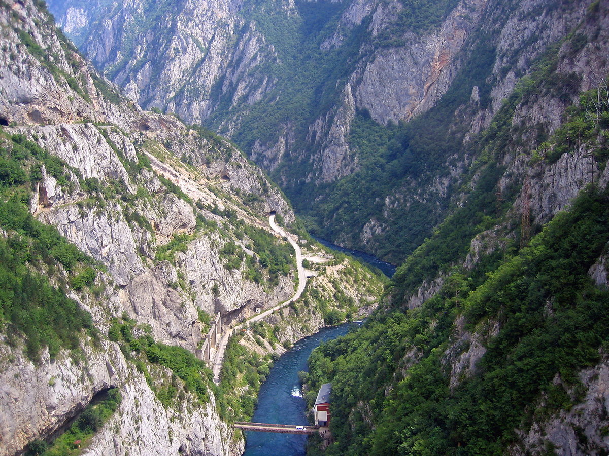 каньон реки тары черногория фото