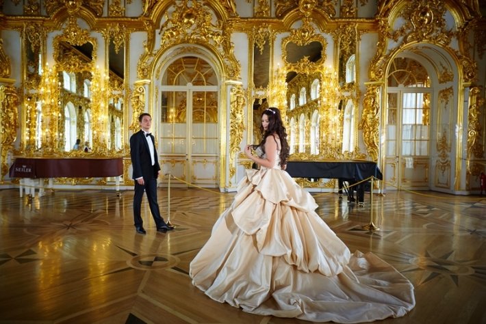 свадьба в екатерининском дворце фото