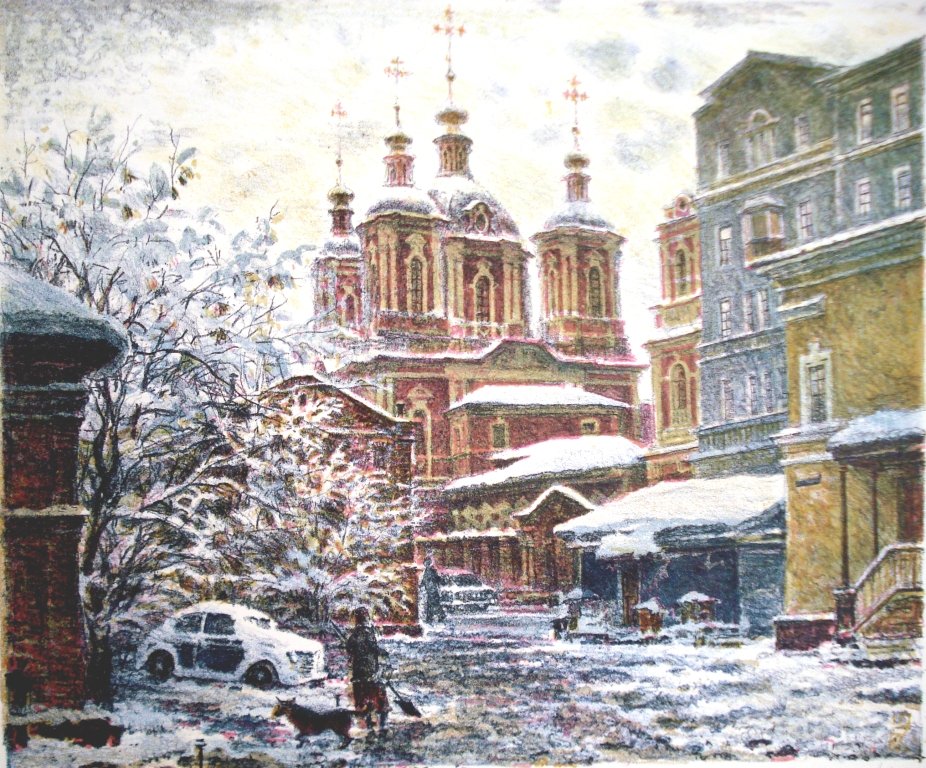 картина москва фото