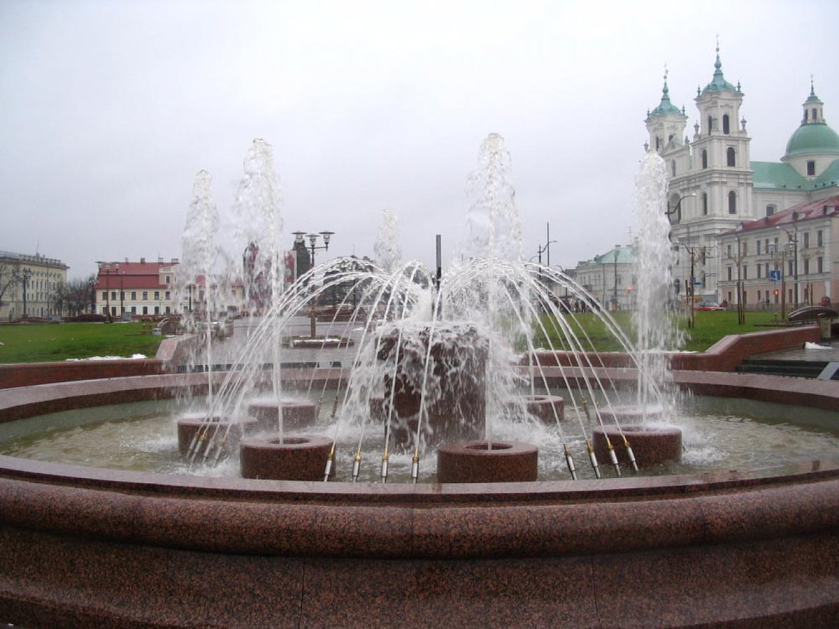 советская площадь гродно фото